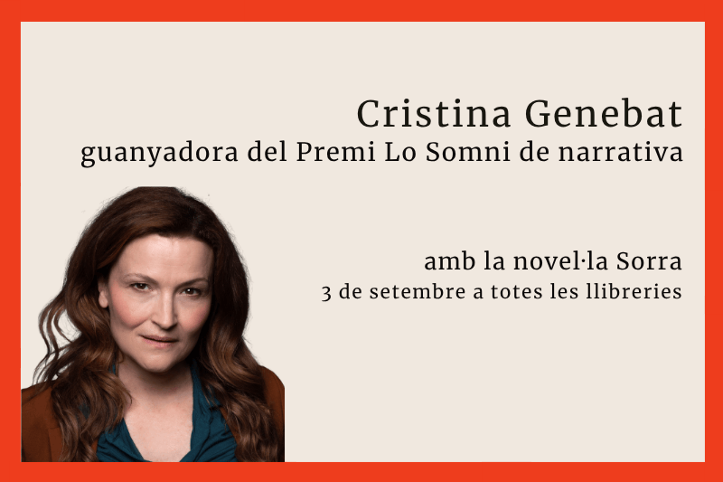 Cristina Genebat guanya el Premi Lo Somni 26 - Penguin Llibres
